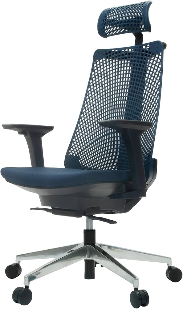 Amazon.co.jp: イトーキ サリダ YL9 ネイビー オフィスチェア【全身を