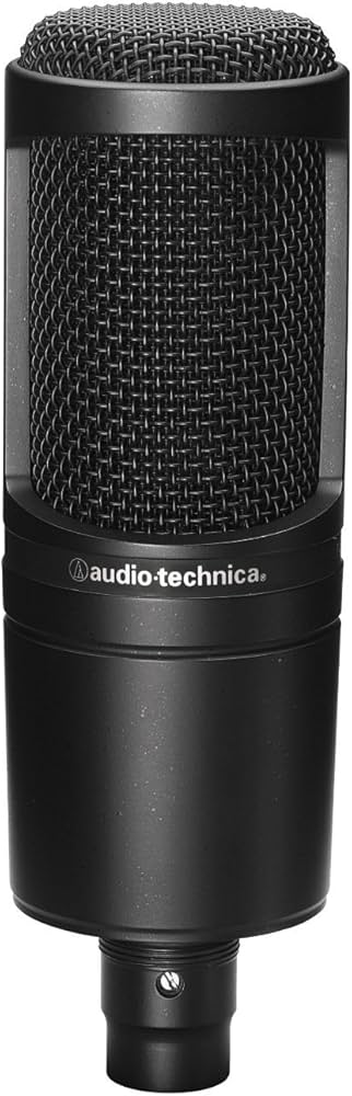 Amazon.com: Audio-Technica AT2020 Cardioid Condenser Microphone