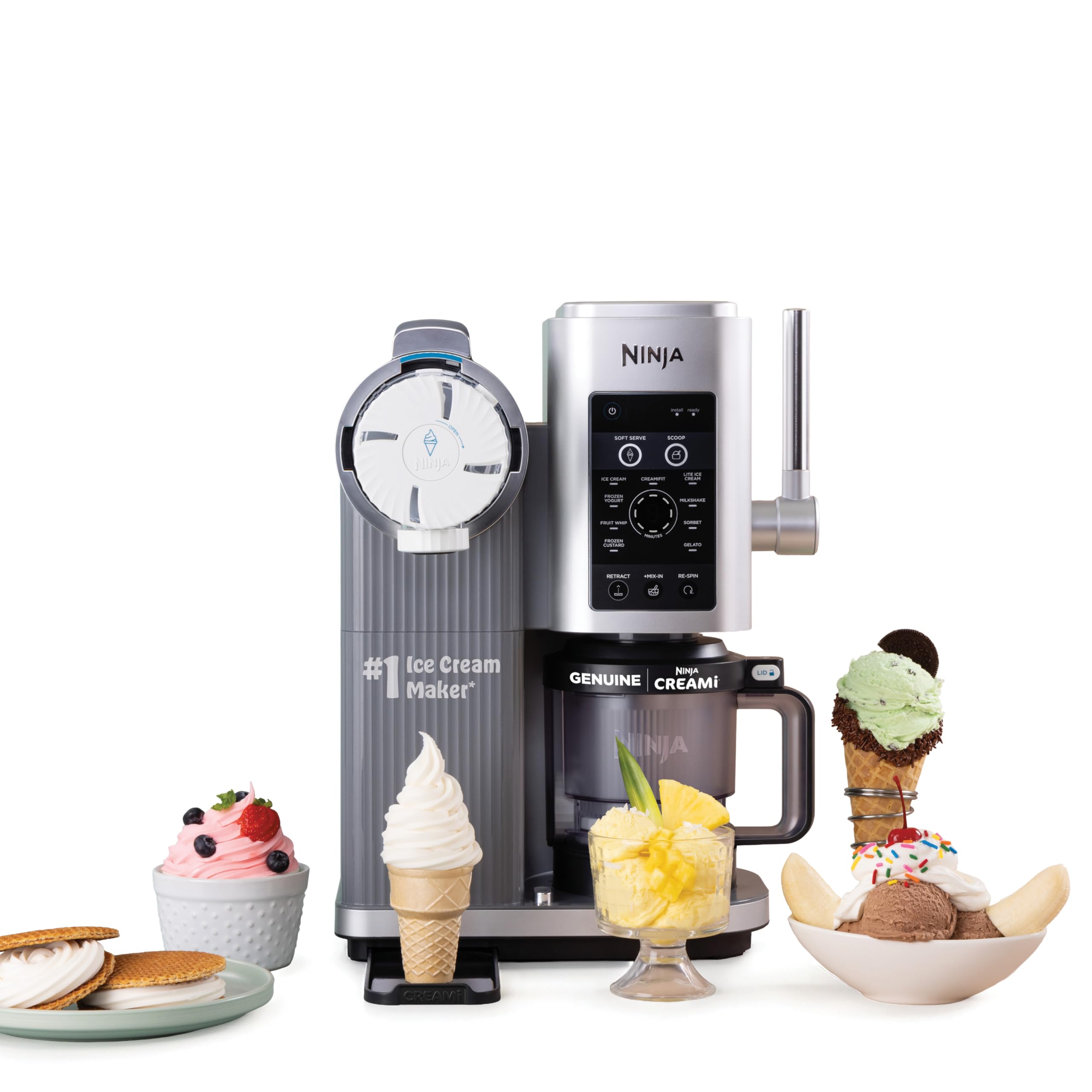 Ninja Swirl by CREAMi Ice Cream and Soft Serve Maker, Sorbet