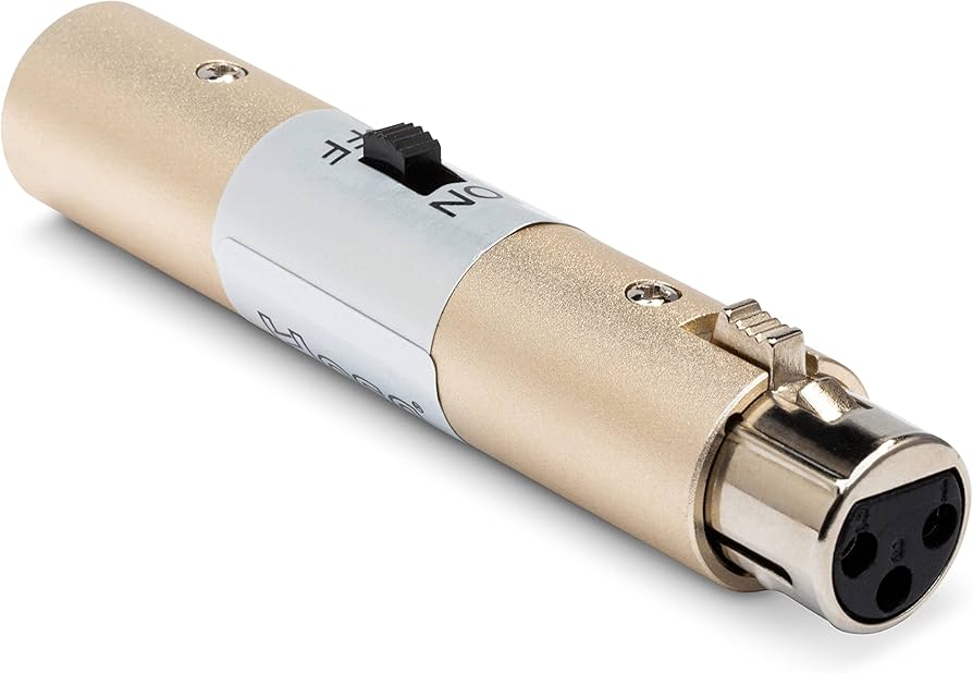 Amazon | Hosa (ホサ) ダイナミックマイク用 電源スイッチアダプター