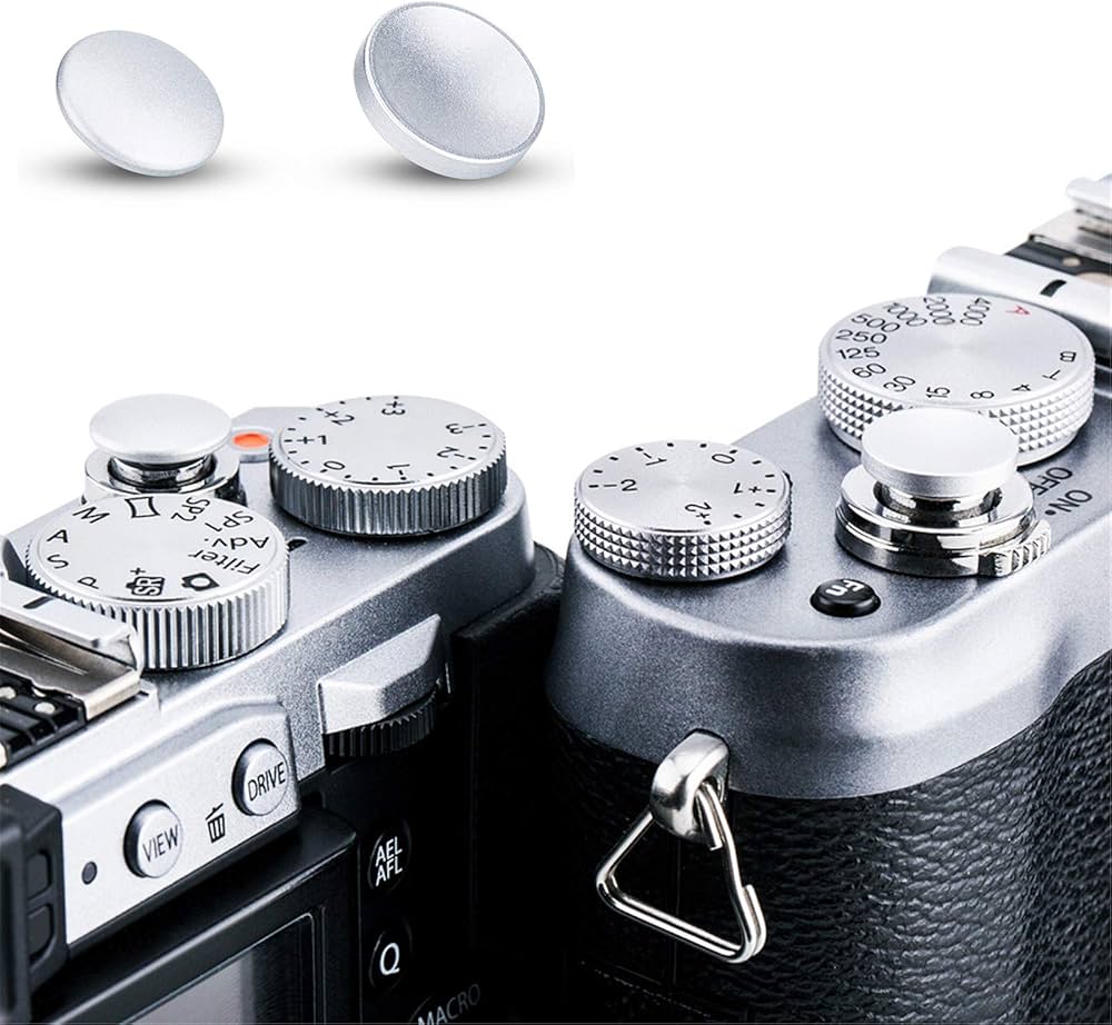 Amazon | JJC 1+1 ソフト レリーズ シャッターボタン セット 凹 + 凸