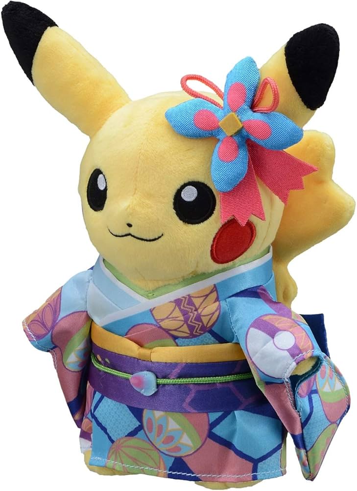 Amazon.co.jp: ポケモンセンターオリジナル ぬいぐるみ 加賀着物の