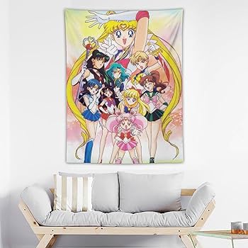 Amazon.co.jp: 美少女戦士セーラームーン (62) タペストリー ポスター