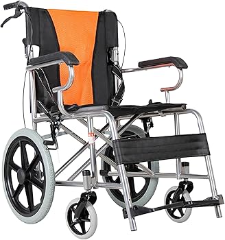 Amazon | 車椅子 簡易車椅 子 折りたたみ 車いす 介助型 軽量