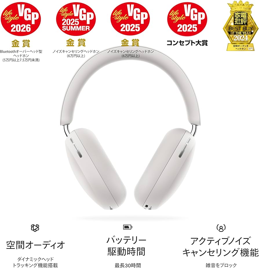 Amazon.co.jp: Sonos Ace 【VGP2026 金賞】【家電批評 年間BEST BUY