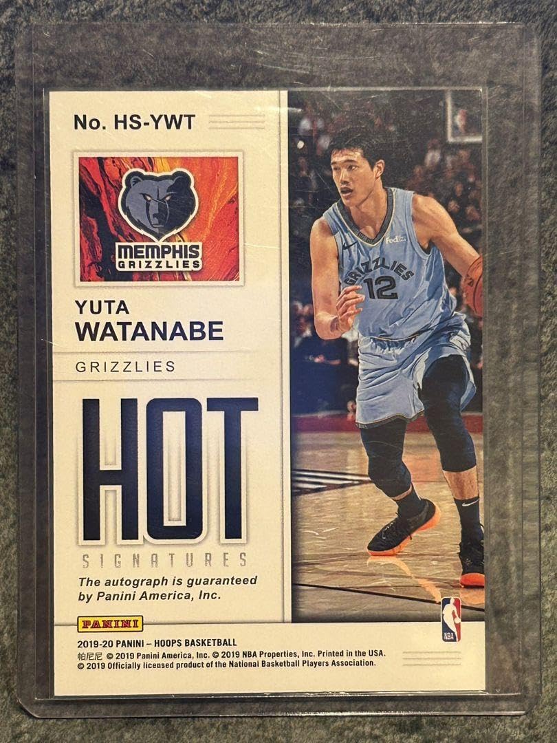 Panini NBA メンフィス・グリズリーズ 渡邊雄太 直筆サインカード