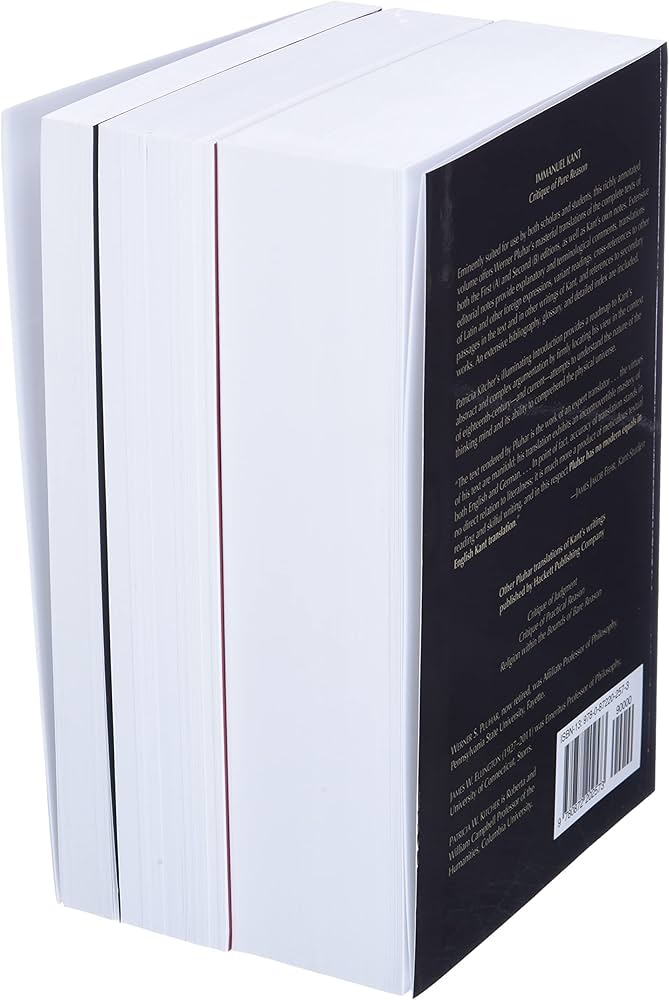 Three Critiques, 3-volume Set: Vol. 1: Critique of Pure Reason