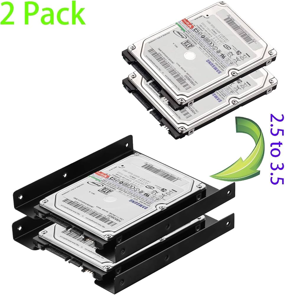 Amazon.co.jp: Ruaeoda SSDマウントブラケット2.5~3.5アダプター2