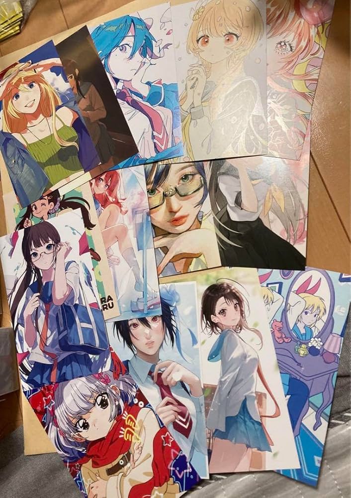 Amazon.co.jp: ニセコイ 文庫版 1巻〜14巻 特典 イラストカード 14枚