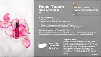 Amazon.com: doTERRA - Rose Touch Essential Oil - 10 mL Roll On