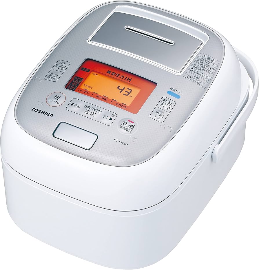 Amazon | 東芝 炊飯器 5.5合 真空圧力IHジャー炊飯器 保温40時間