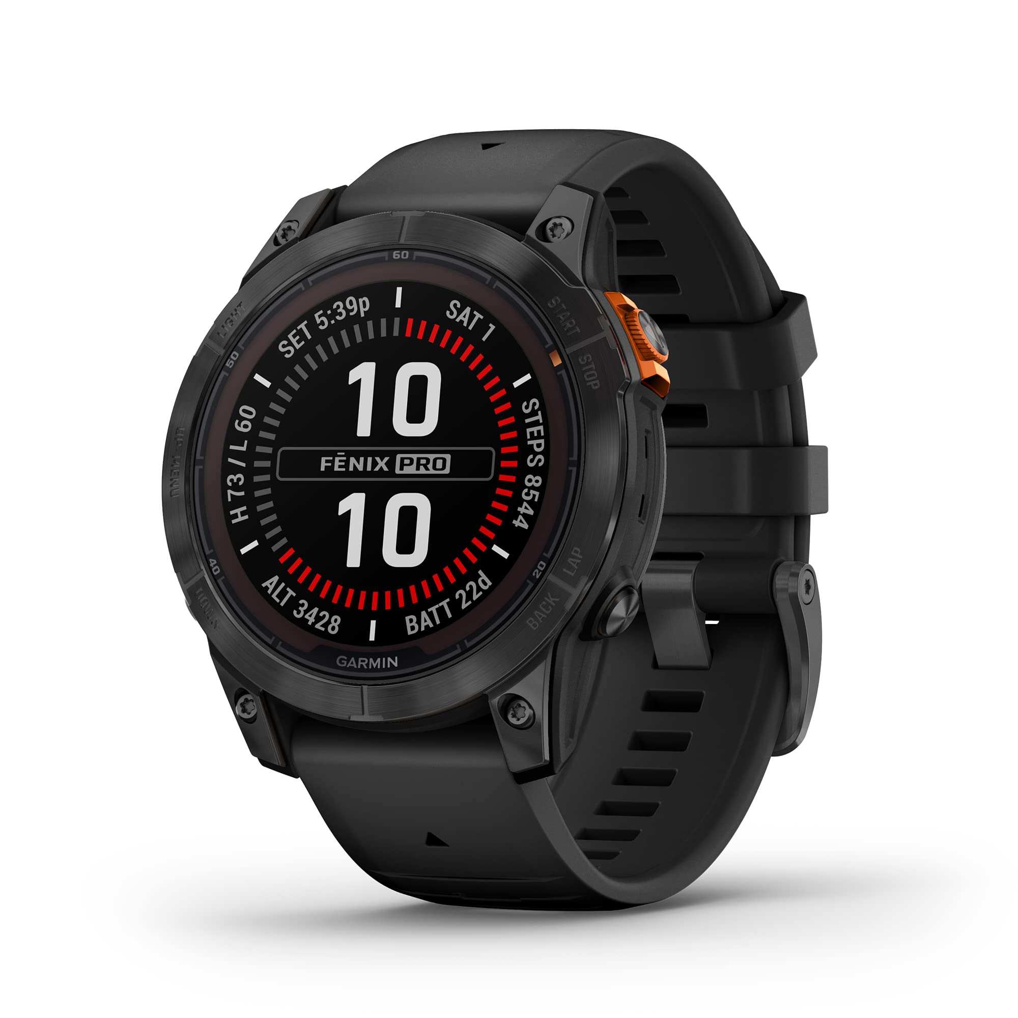 Garmin fēnix 7 Pro Solar, Multisport GPS Smartwatch, Built-in