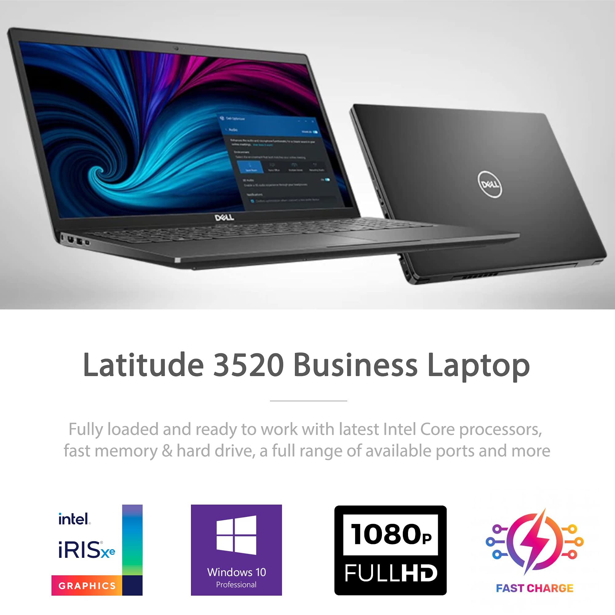 Amazon.com: 2021 Dell Business Laptop Latitude 3520, 15.6