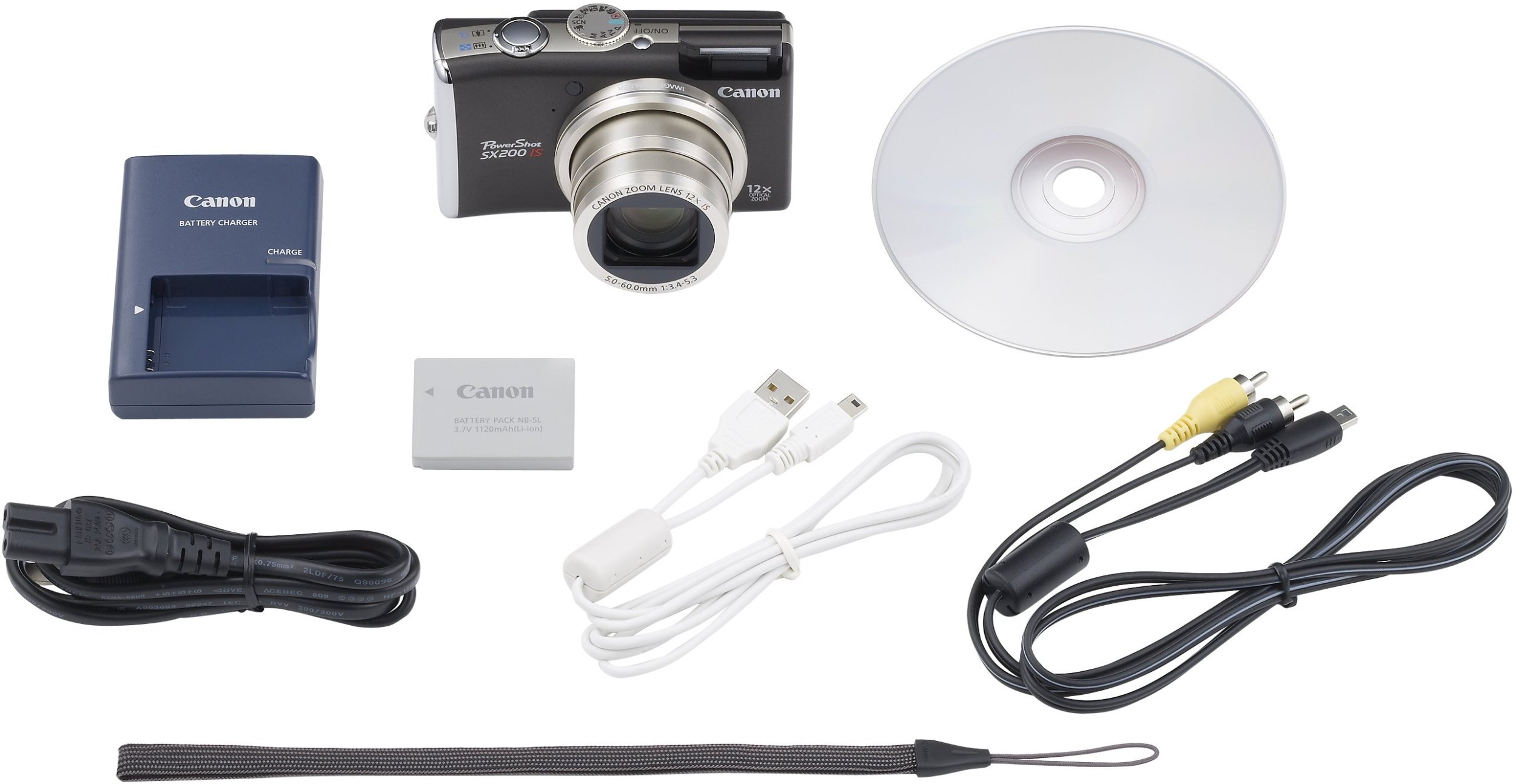 Amazon.co.jp: Canon PowerShot SX200 IS Digital Camera Black