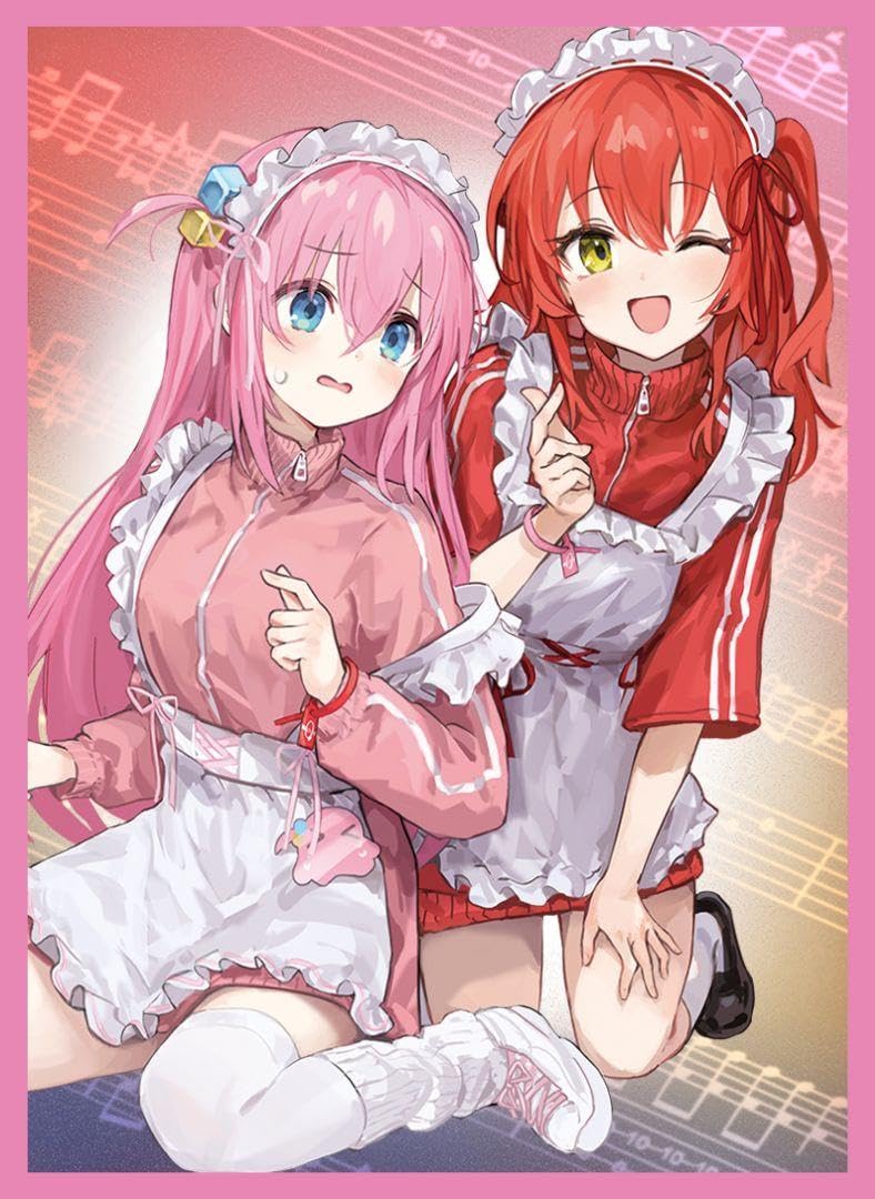 Amazon.co.jp: 後藤ひとり 喜多郁代 スリーブ ぼっち ざ ろっく 白詰草