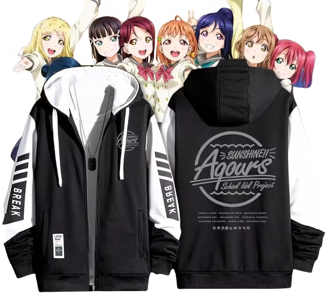 Amazon.co.jp: [AAMNA] ラブライブ LoveLive パーカー 長袖 コート