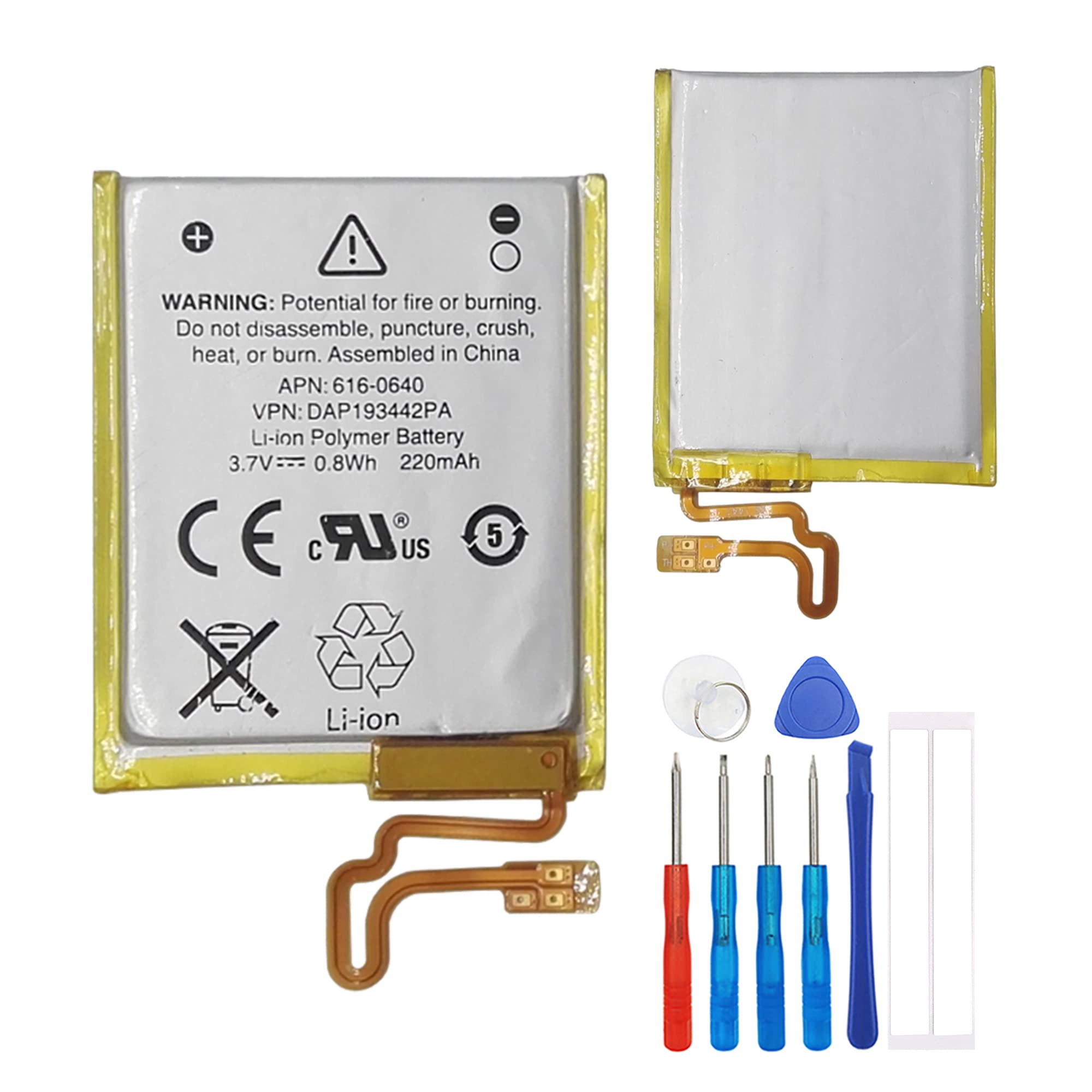 Amazon.com: E-YIIVIIL Replacement Battery 616-0639 616-0640