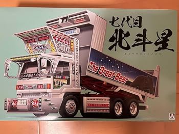 Amazon | 絶版 アオシマ 1/32 大型デコトラ ダンプ☆七代目 北斗星