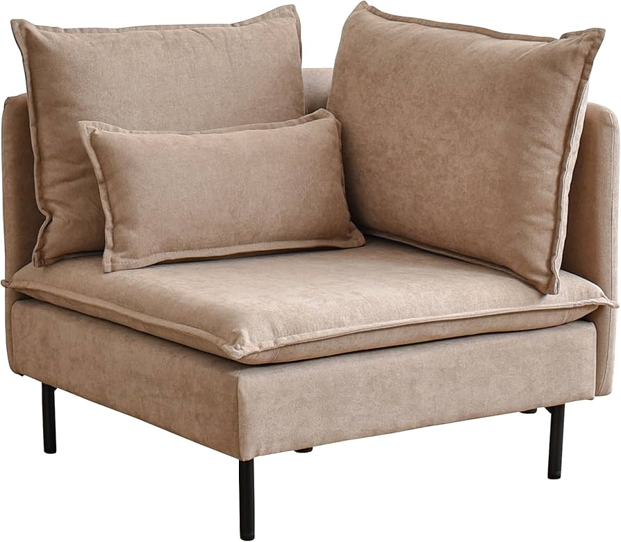 Amazon｜VENTOTA 1人掛けコーナーソファ 1人掛け 一人用 ソファ 一人