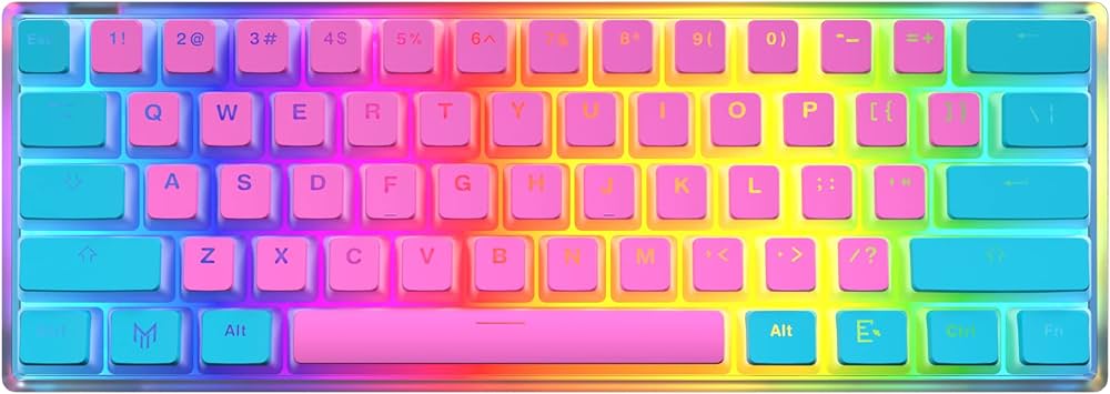 Amazon.co.jp: Clix Matrix 60%ゲーミングキーボード - 高速キーボード