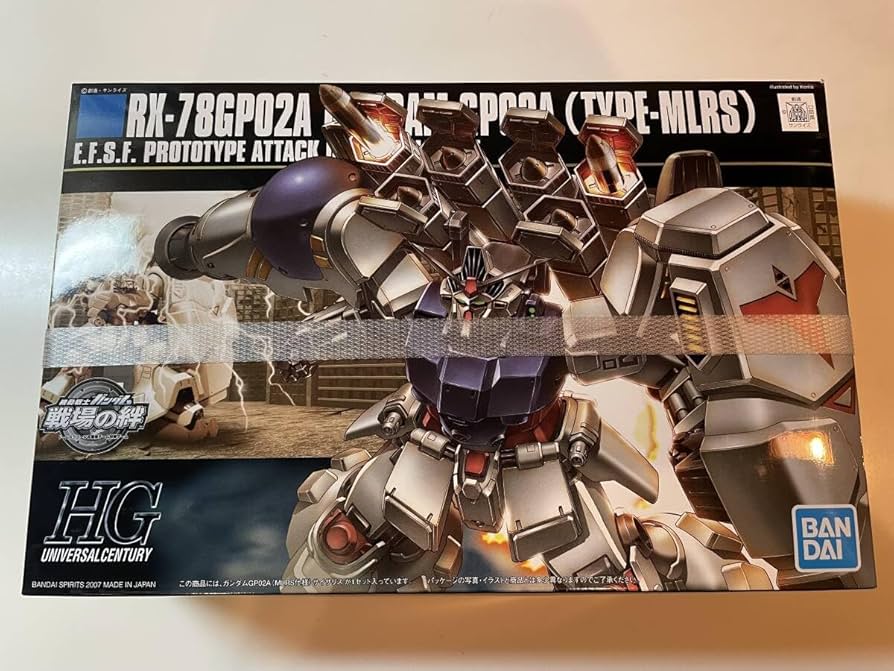 Amazon.co.jp: HGUC 1/144 RX-78GP02A 試作2号機 MLRS仕様 サイサリス