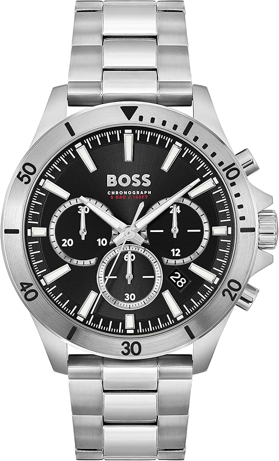 Amazon.com: BOSS Men's Quartz Chronograph Watch, Multi Dial