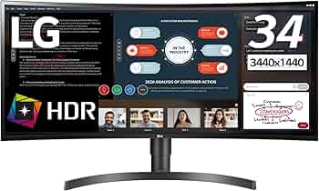 Amazon.co.jp: LG モニター ディスプレイ 34WL85C-B 34インチ/ウルトラ