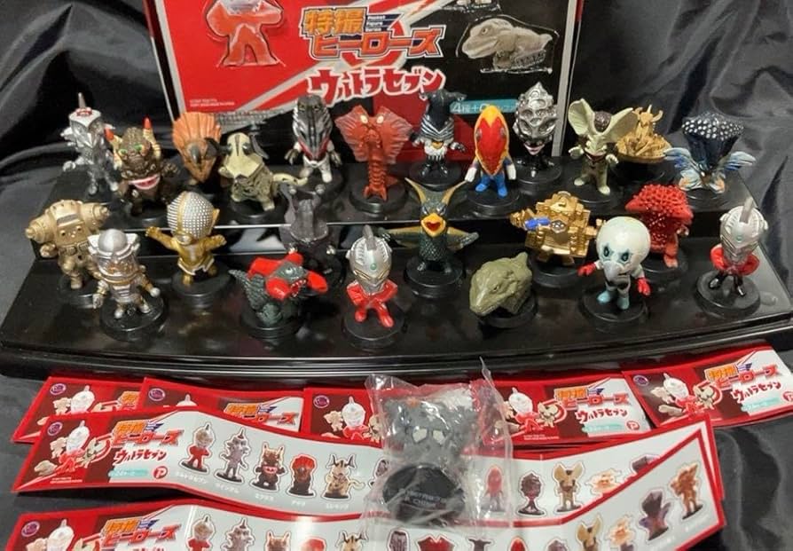 希少】特撮ヒーローズ ウルトラセブン 24個入り 希少】特撮ヒーローズ