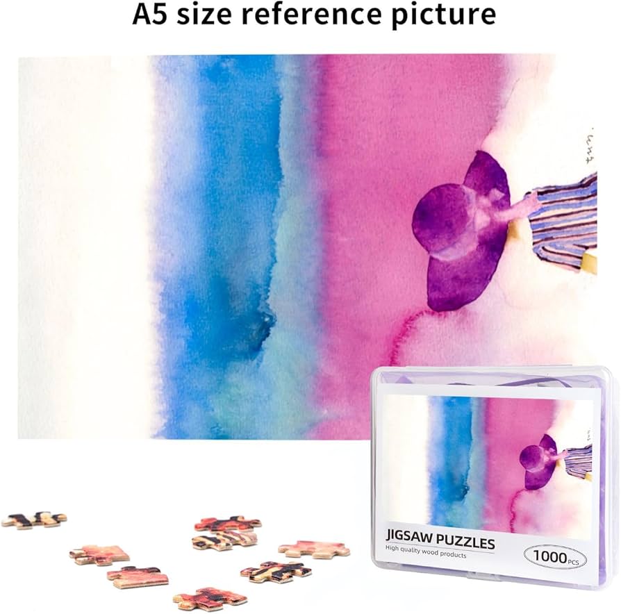 Amazon.co.jp: いわさきちひろ 海を見つめる少女 ジグソーパズル 1000