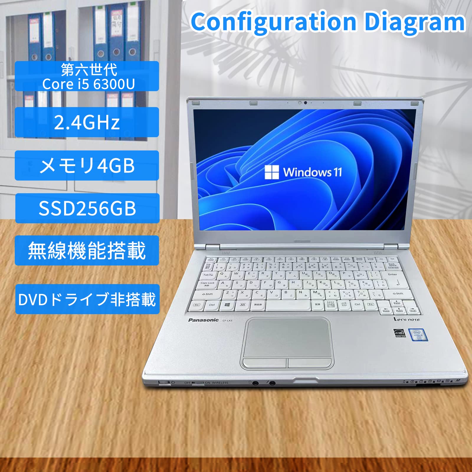 Amazon.co.jp: 【整備済み品】 パナソニック ノートパソコン [ PC