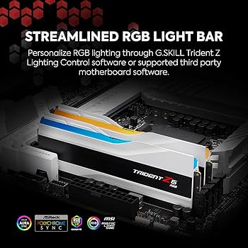 G.SKILL Trident Z5 RGB Series DDR5 RAM (Intel XMP 3.0) 32GB