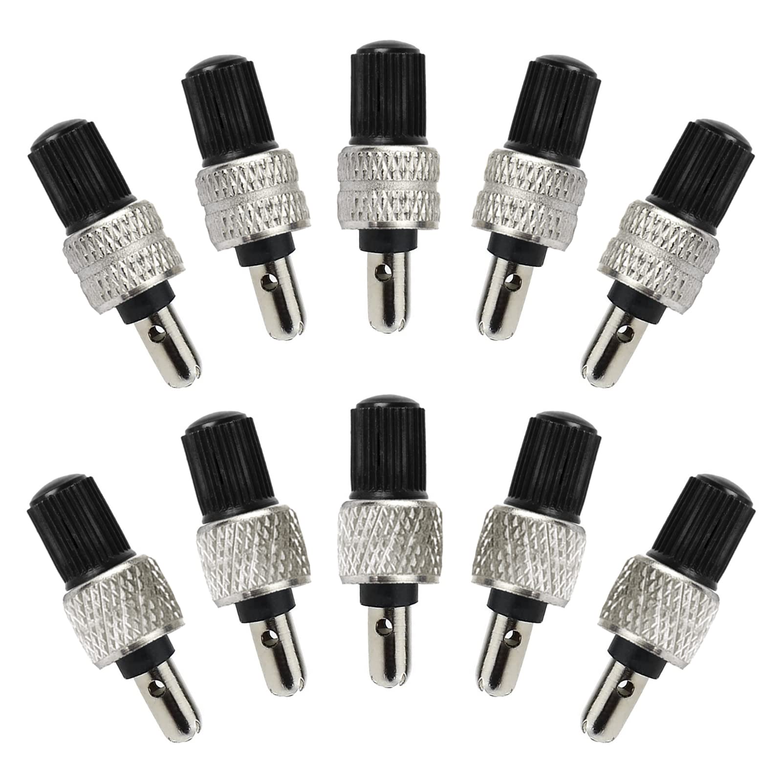 Amazon.co.jp: 自転車 空気長持ち バルブ 便利な 10個セット 虫ゴム