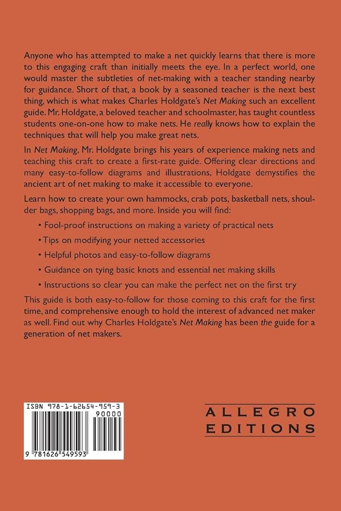 Net Making: Holdgate, Charles, Holdgate, Charles, Davis, Alec