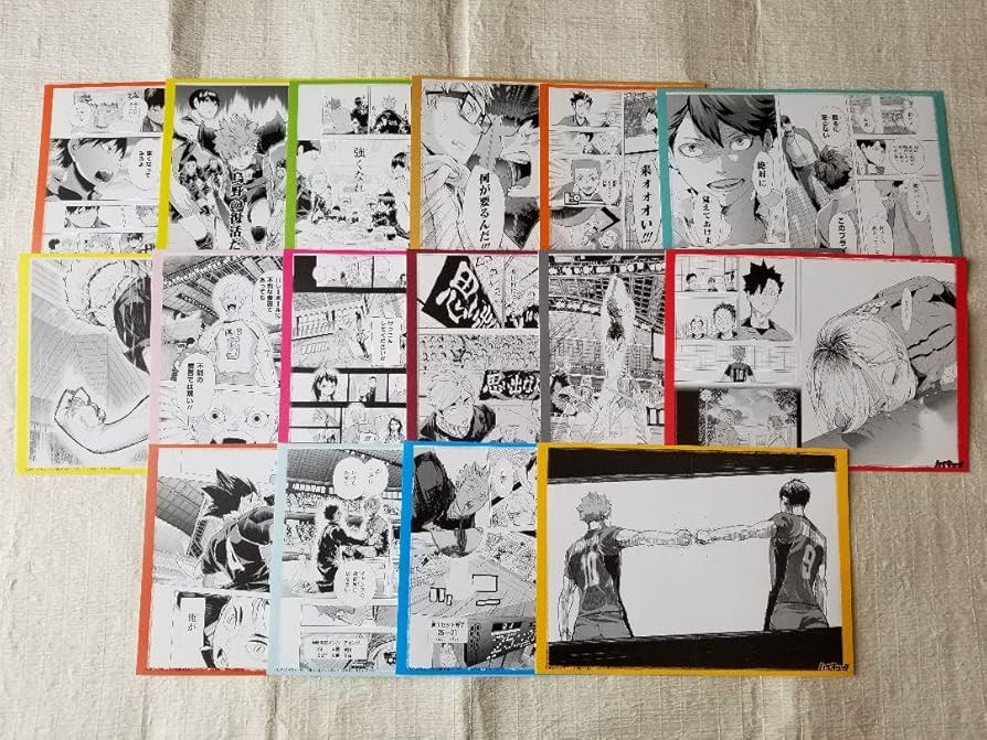 Amazon.co.jp: ハイキュー!! リミックス B5名シーンカード アニメイト