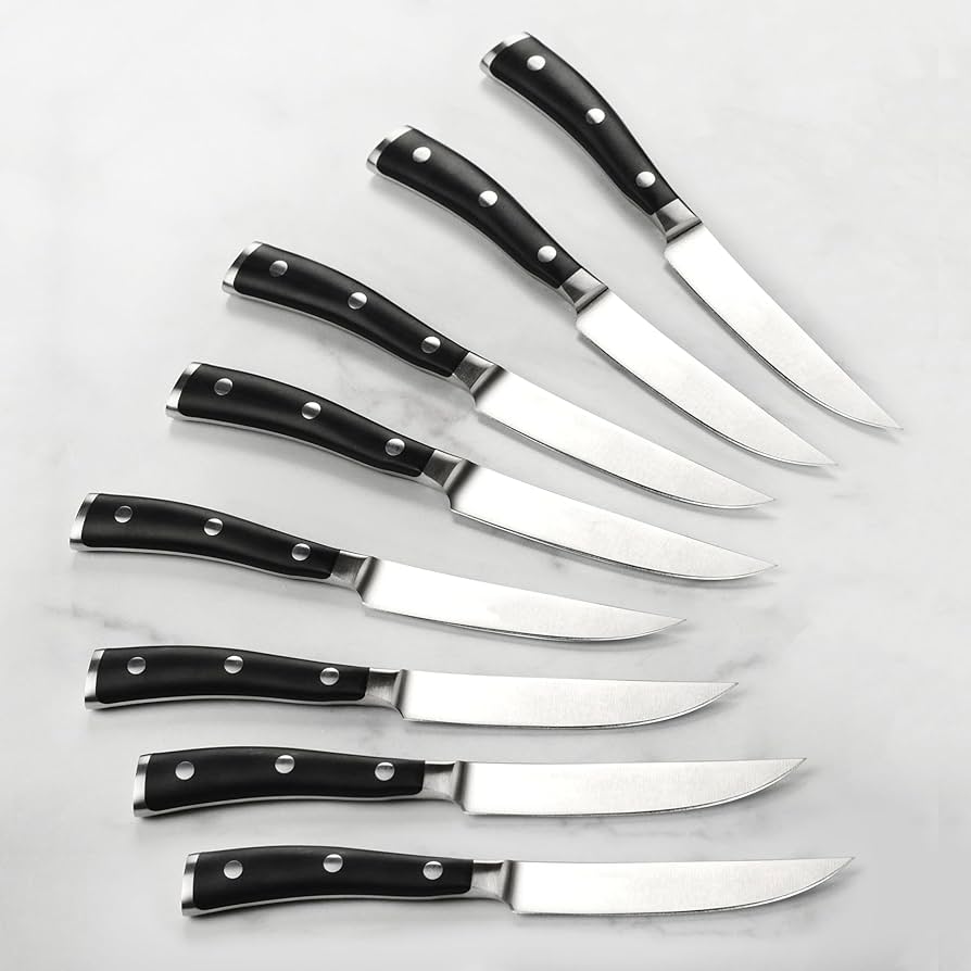 Amazon | Wusthof クラシックアイコン ステーキナイフ8点セット 木製