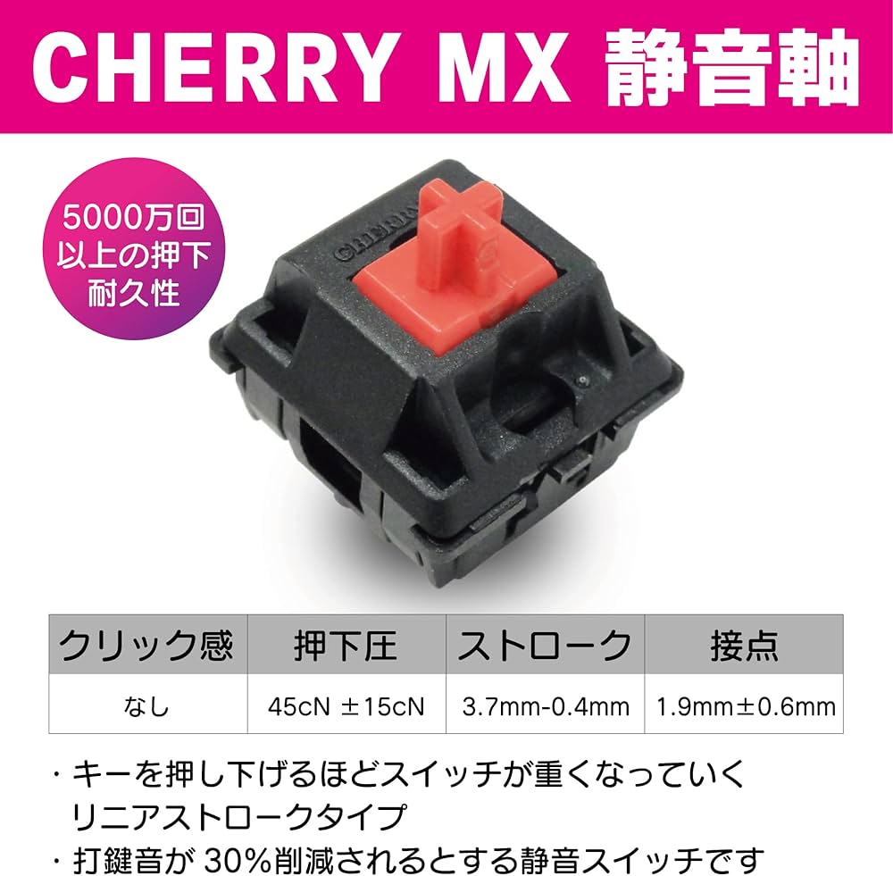 Amazon | FILCO Majestouch 2 HAKUA Tenkeyless CHERRY MX 静音赤軸