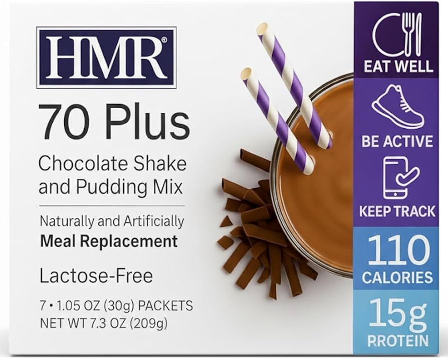 Amazon.com: HMR 70 Plus Shake & Pudding Mix | Meal Replacement