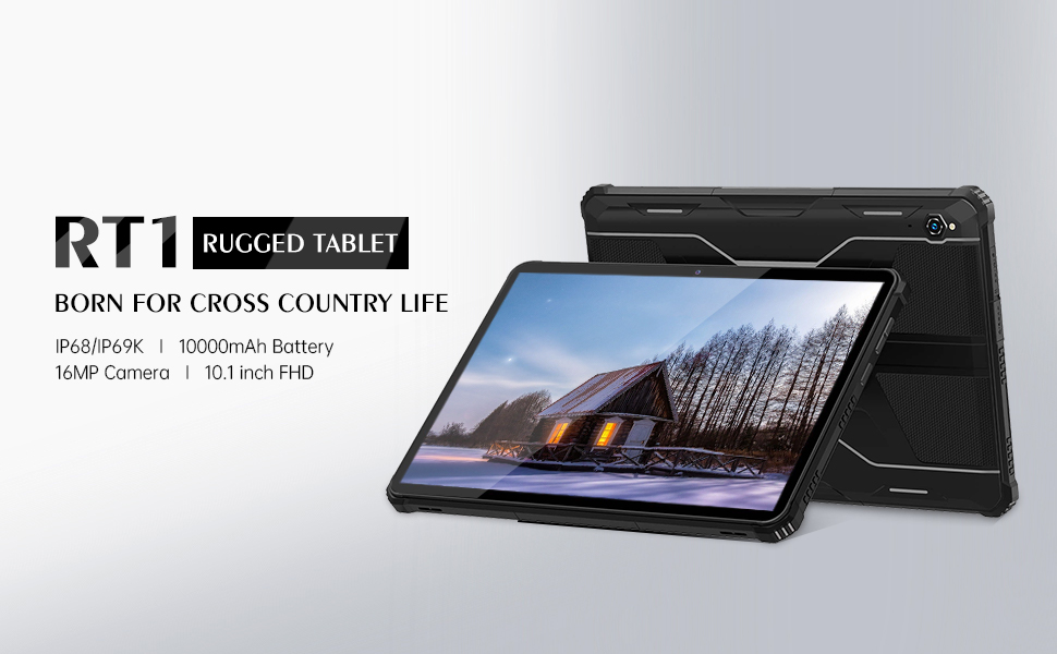Amazon.co.jp: OUKITEL RT1防水タブレット10.1インチ10,000mAhの大容量