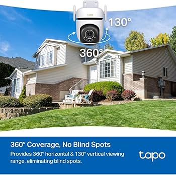 Amazon.com : Tapo 3K 5MP Outdoor Pan/Tilt Security Wi-Fi Camera