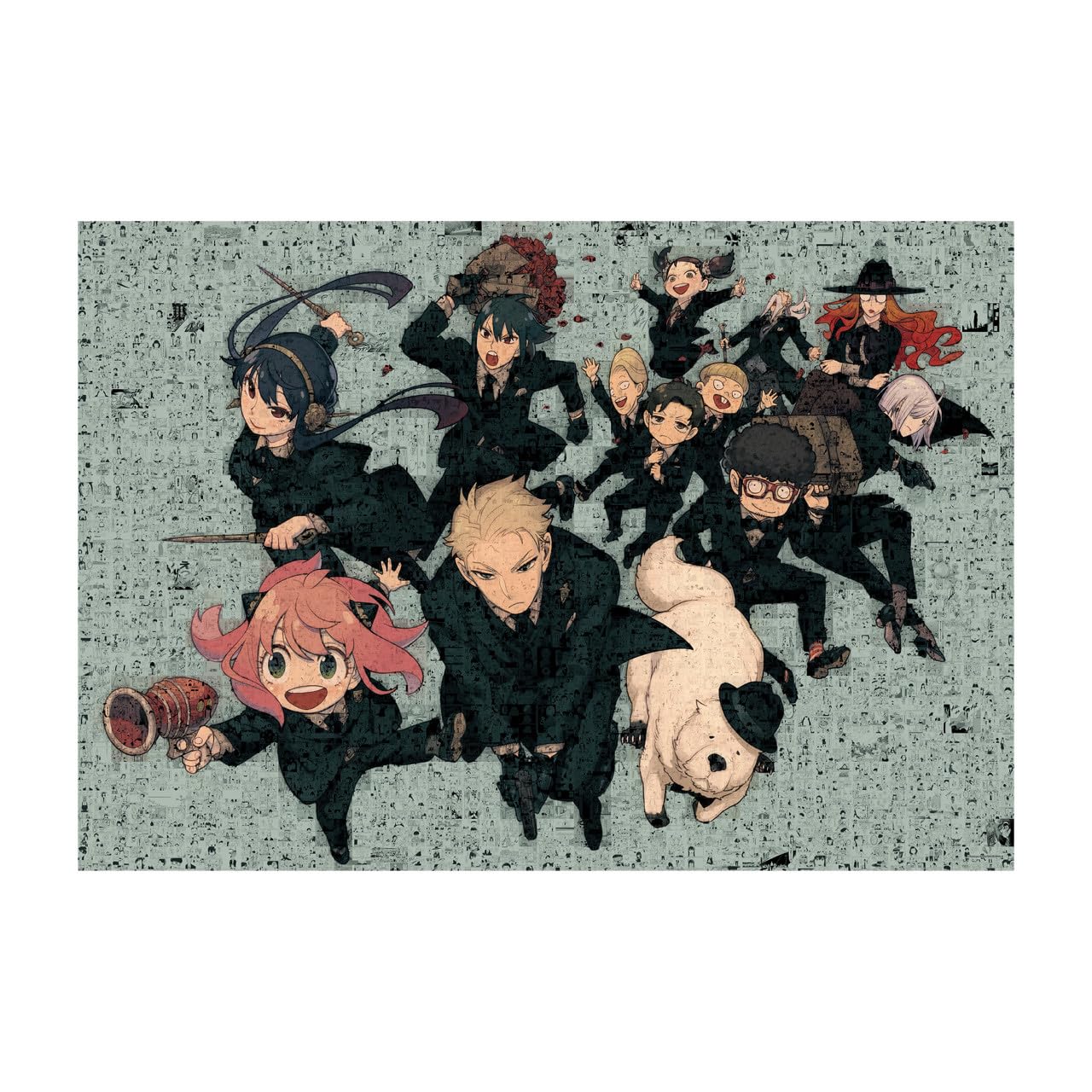 Amazon | SPY×FAMILY展 スパイファミリー展 原画展 モザイクアート