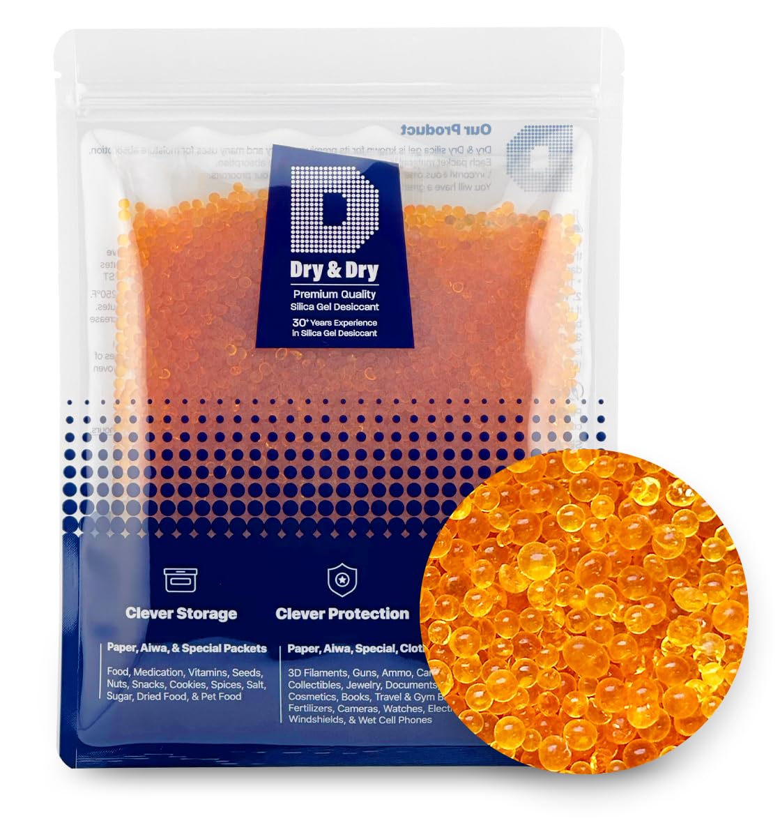 Amazon.co.jp: 高級乾燥剤 シリカゲルビーズ オレンジ 1クォート 2