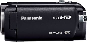 Amazon.co.jp: パナソニック HDビデオカメラ W570M ワイプ撮り 90倍