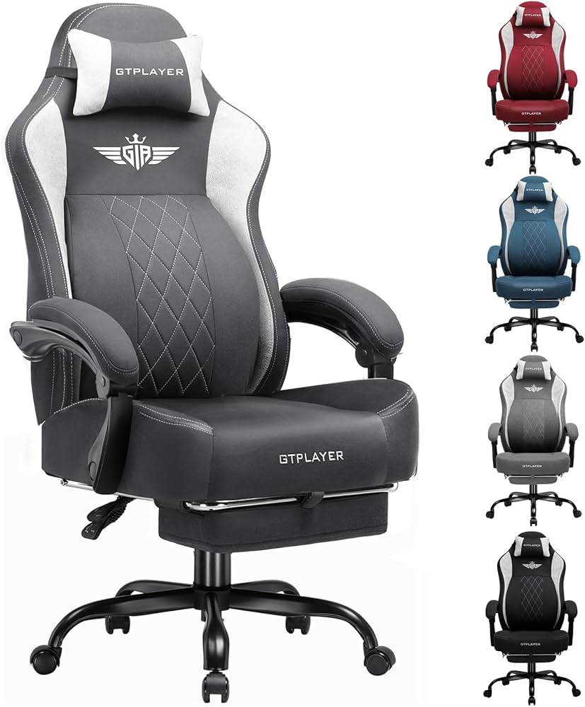 Amazon.co.jp: GTRacing ゲーミングチェア ファブリック 通気性
