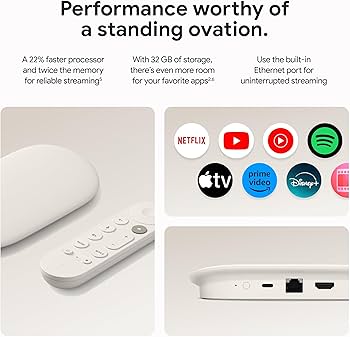 Amazon.com: Google TV Streamer 4K - Fast Streaming Entertainment
