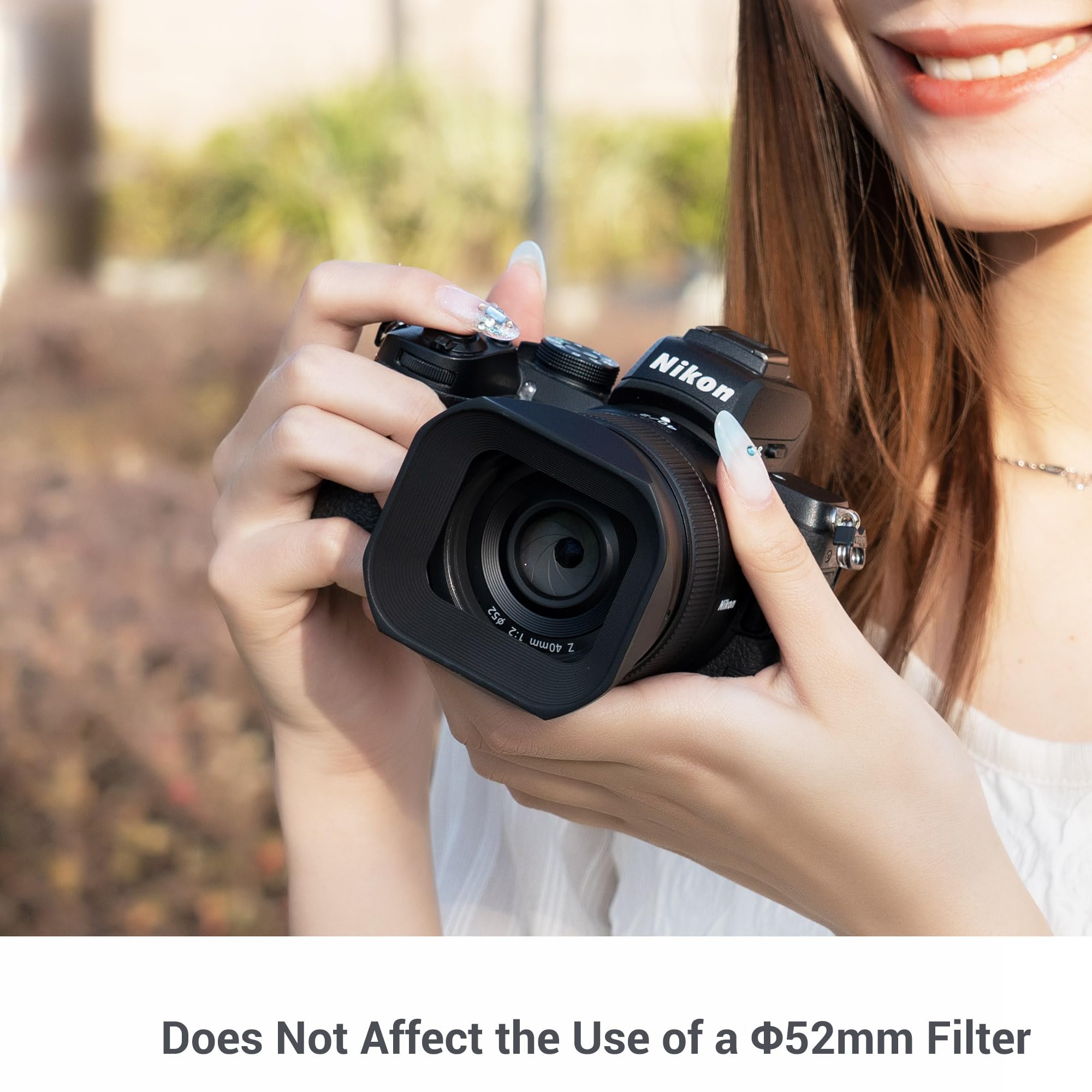 NIKKOR Z 40mm f/2 SE+レンズプロテクター Amazon.com : Lens Hood for