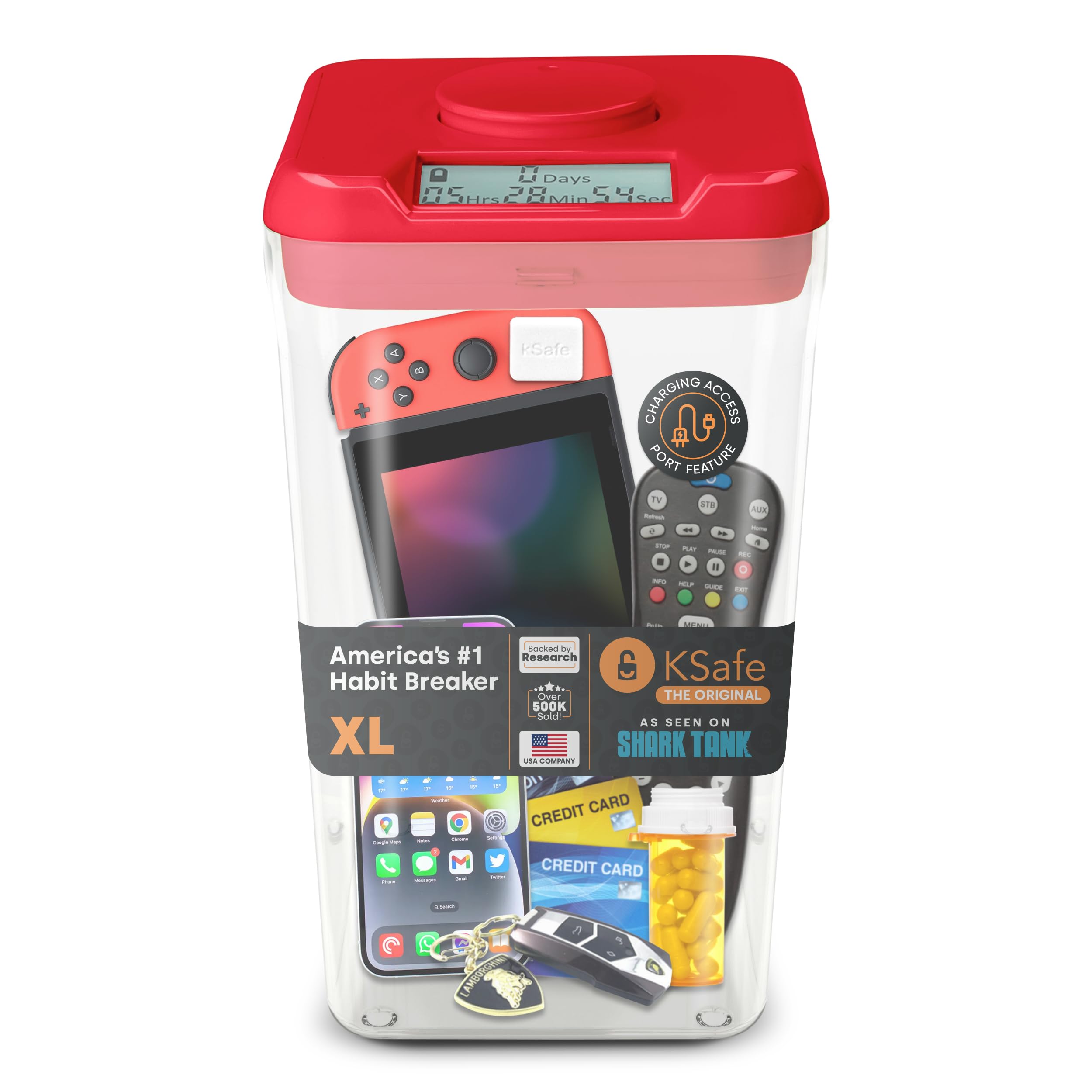 Amazon.co.jp: Kitchen Safe タイムロッキングコンテナ(XLサイズ