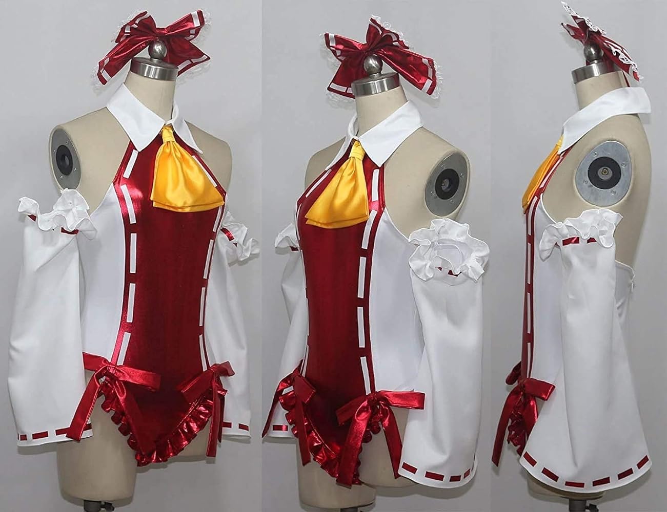 Amazon.co.jp: [TTCOS] 夢の東方タッグ編 博麗霊夢 コスプレ衣装 : ホビー