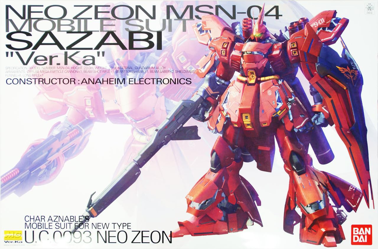 Amazon.co.jp: MG Mobile Suit Gundam: Char's Counterattack MSN-04
