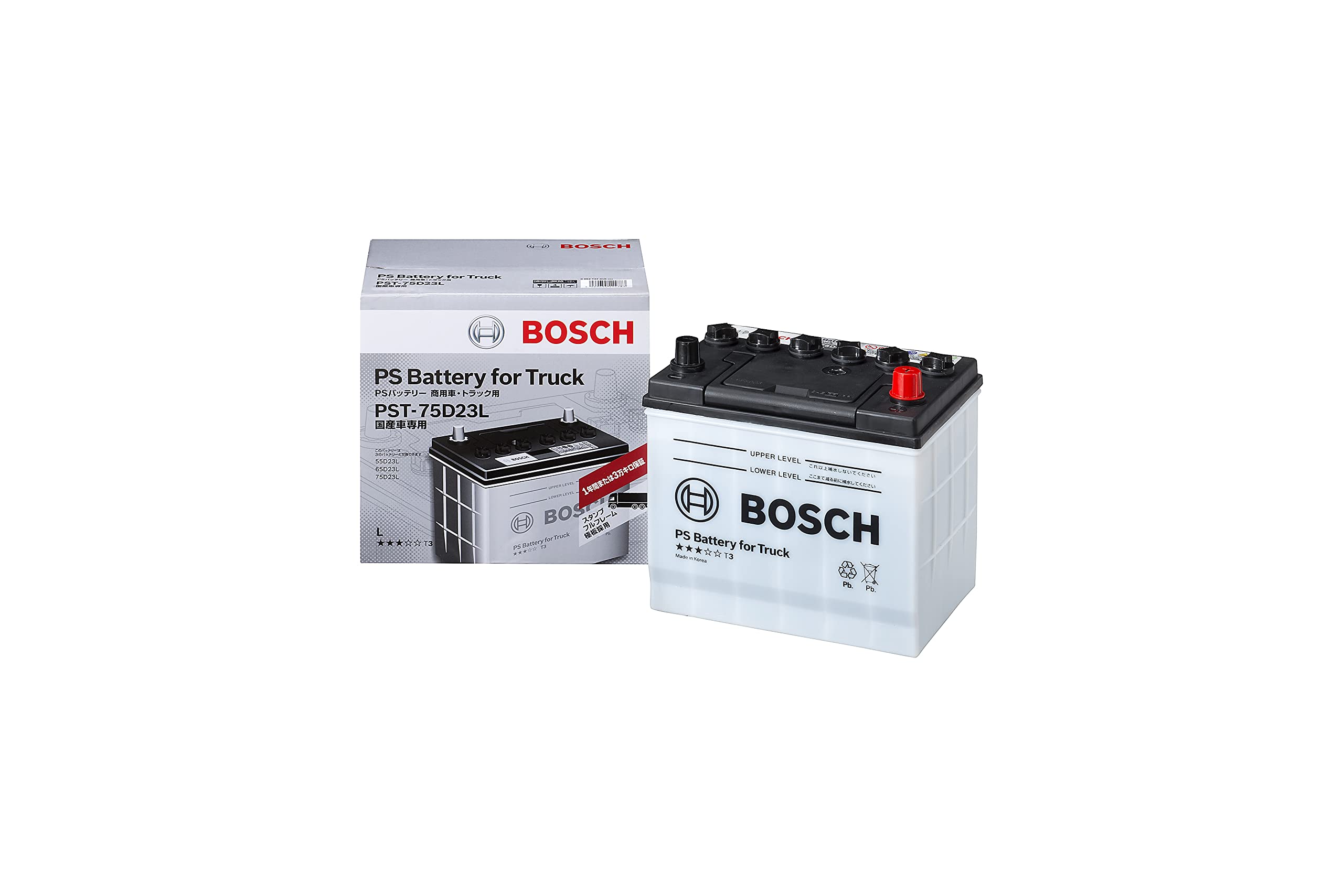 Amazon | BOSCH(ボッシュ) PSTバッテリー 商用車用バッテリー 230×172