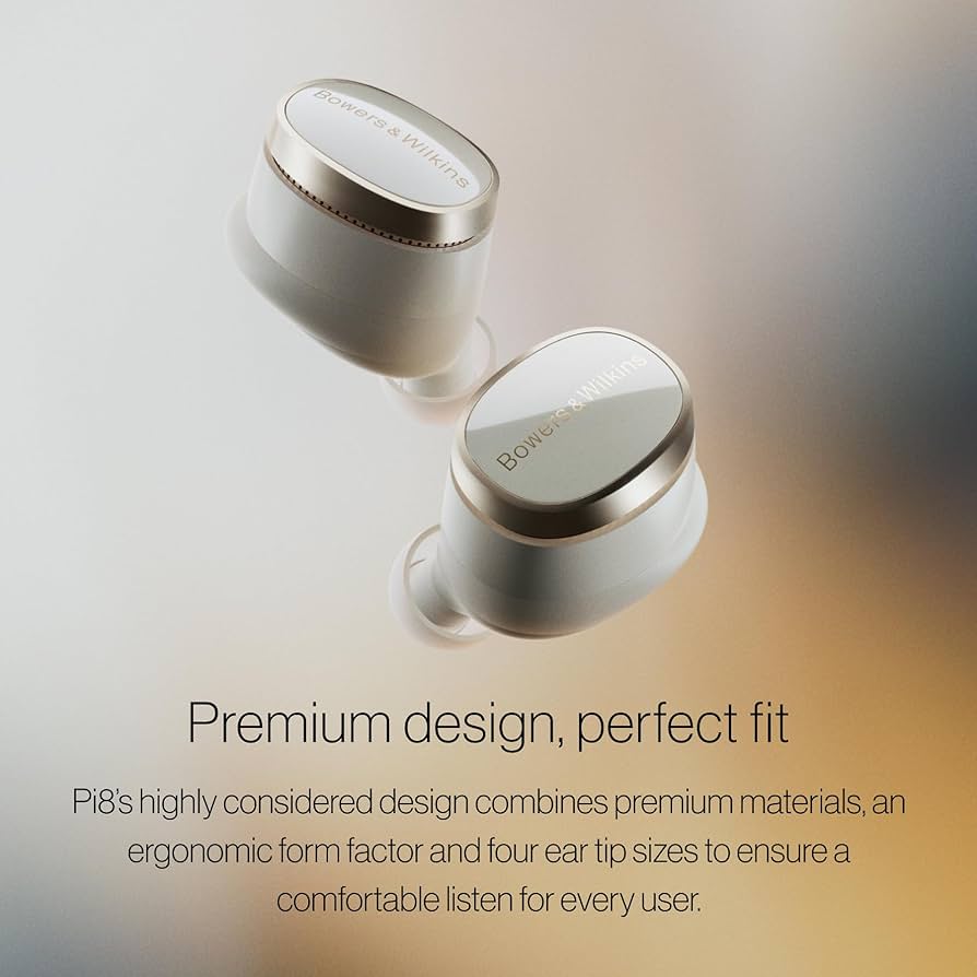 Amazon.com: Bowers & Wilkins Pi8 Bluetooth Wireless Earbuds (Jade